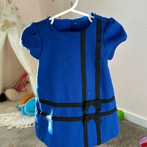Janie & Jack blue dress 6-12 Months